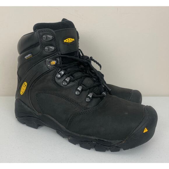 Men Keen Utility Louisville 6" Waterproof Steel Toe ASTM leather work boots, 9D - Picture 1 of 7